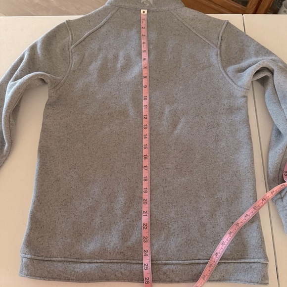 Storm Creek Overachiever Pullover “Vail” Logo Gray Sweater Fleece Men’s X-small - Picture 11 of 13